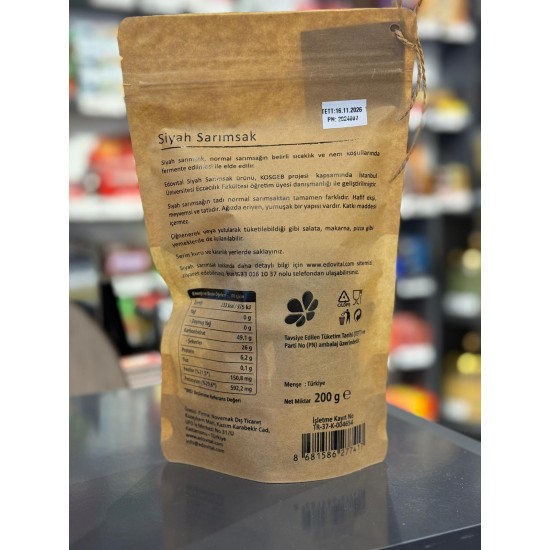 SİYAH SARIMSAK 200 GR