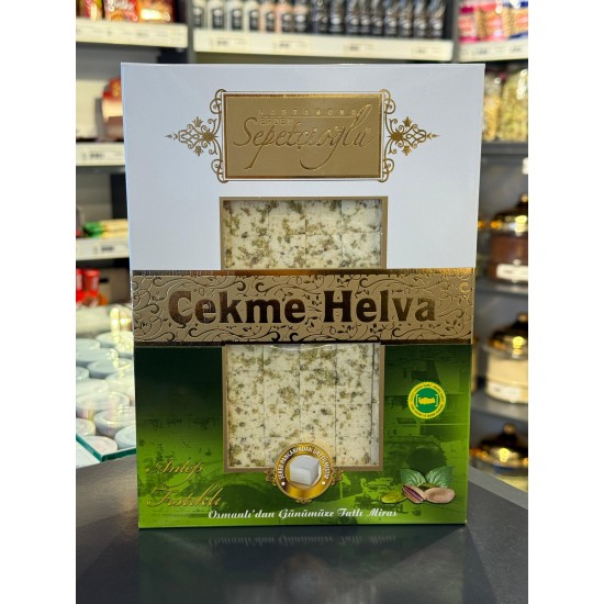Antep Fıstıklı Çekme Helva 550G