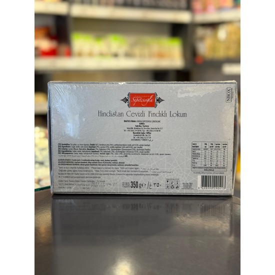 Hindistan Cevizli Fındıklı Lokum 350G