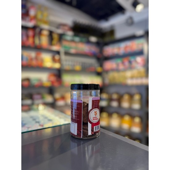 UNCU BURADA GLUTENSİZ HAM KAKAOLU VE BADEMLİ KURABİYE 80GR