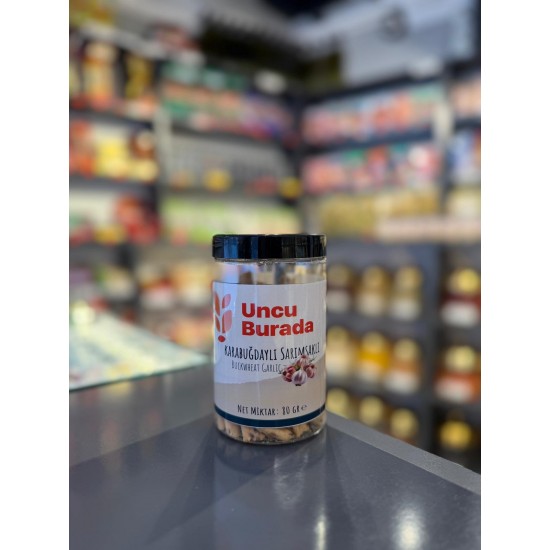 KARABUĞDAYLI SARIMSAKLI GRİSSİNİ 80GR