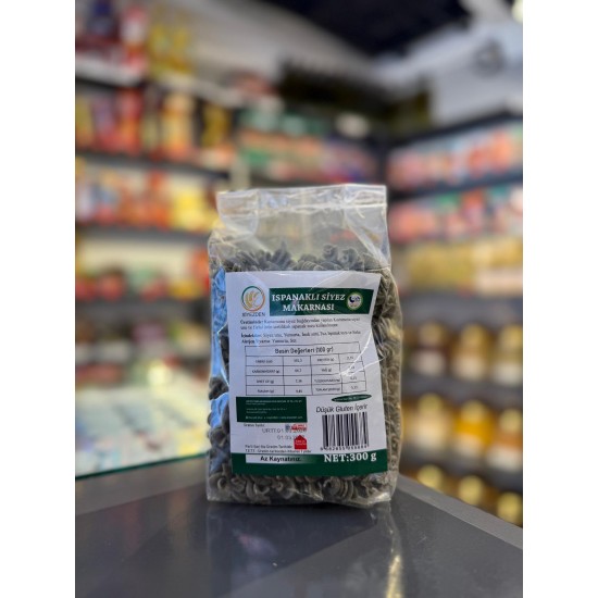 SİYEZDEN ISPANAKLI SİYEZ MAKARNASI 300GR