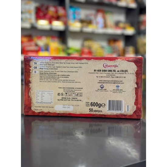 ÇOBANOĞLU 600 GR SADE HELVA