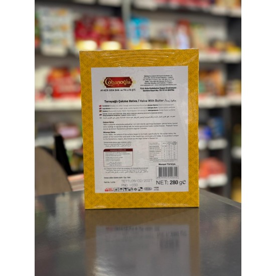 ÇOBANOĞLU 280 GR TEREYAĞLI HELVA